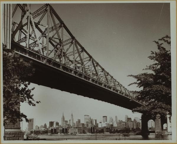 Bridges - Queensboro [Queensborough] Bridge., 1963