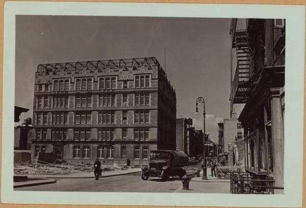 Manhattan: Monroe Street - Scammel Street, 1939