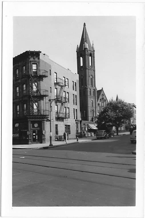Grand Avenue at Fulton Street, to South, Brooklyn, 1942-05-14