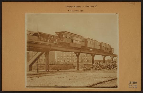 Transportation - Elevated., 1870