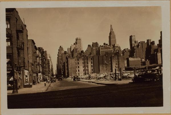 Manhattan: 39th Street - 10th Avenue, 1934–1935