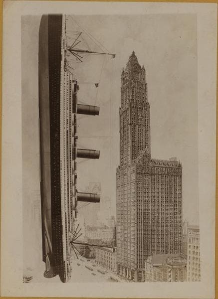 Manhattan: Broadway - Park Place, 1912