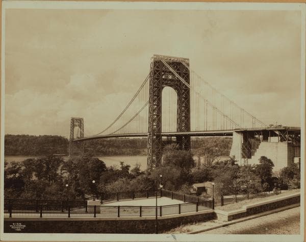 Bridges - George Washington Bridge - [North (Hudson) River.], 1932