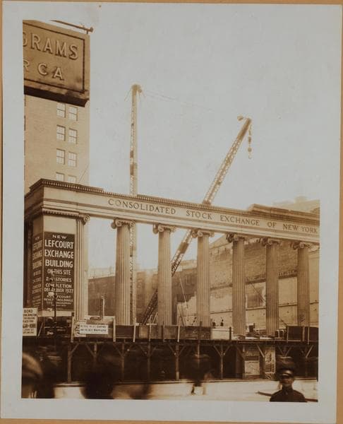 Manhattan: Broad Street - Beaver Street, 1926