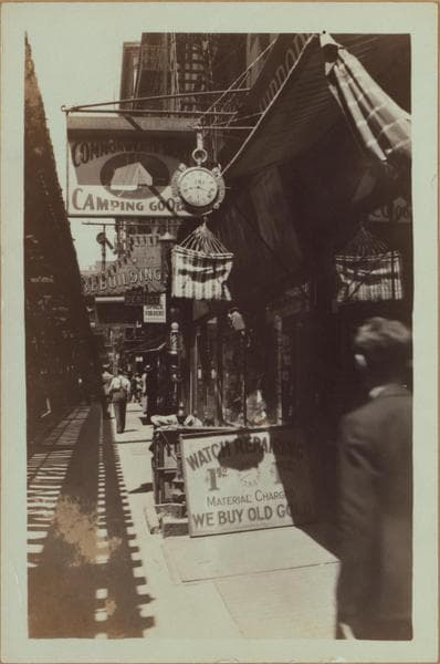 Manhattan: Trinity Place - Cedar Street, 1933
