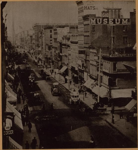 Manhattan: Broadway - Houston Street, 1880