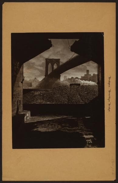Bridges - Brooklyn Bridge - [South Street, Manhattan.], 1939