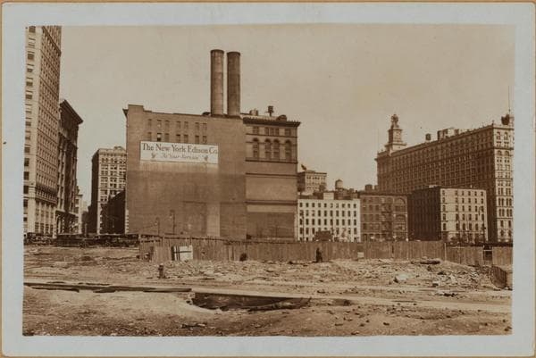Manhattan: Lafayette Street - Duane Street, 1932