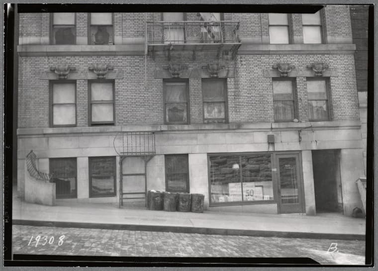 Norman Court Apartments; tailor shop on ground floor; G. Slatin mgr.: 530 W. 136th St.-Broadway-Amsterdam, Manhattan, 1938