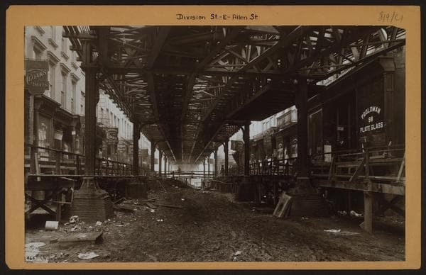 Manhattan: Division Street - Allen Street, 1914