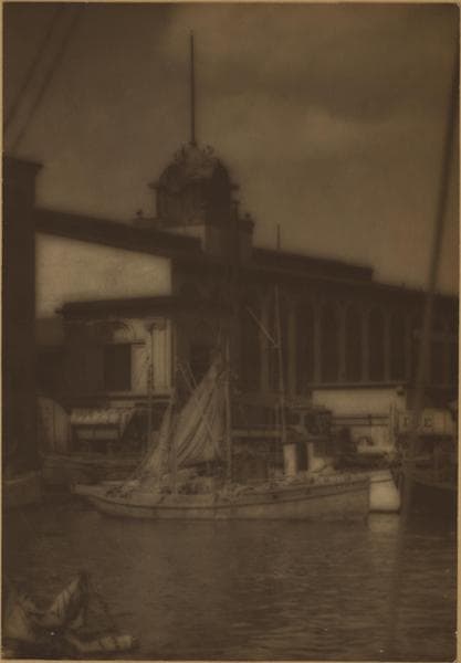 Fulton fish market in Manhattan - [East River Pier No. 18.], 1931