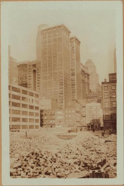 Manhattan: West Street - Morris Street, 1931–1933