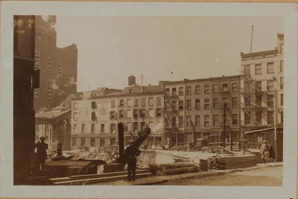 Manhattan: John Street - Pearl Street, 1928