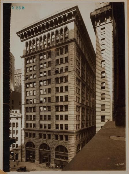 Manhattan: Broad Street - Exchange Place, 1925