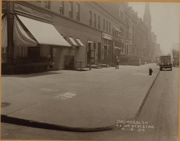 Manhattan: 57th Street (West) - 7th Avenue, 1915