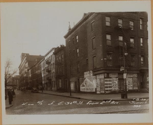 Manhattan: 36th Street (East) - 2nd Avenue, 1939