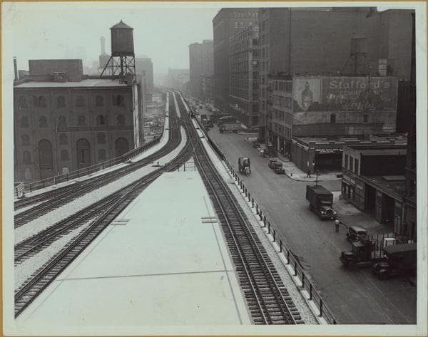 Manhattan: West Street - Spring Street, 1934
