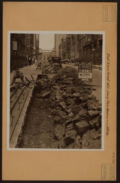Manhattan: 83rd Street (East) - Park Avenue, 1936