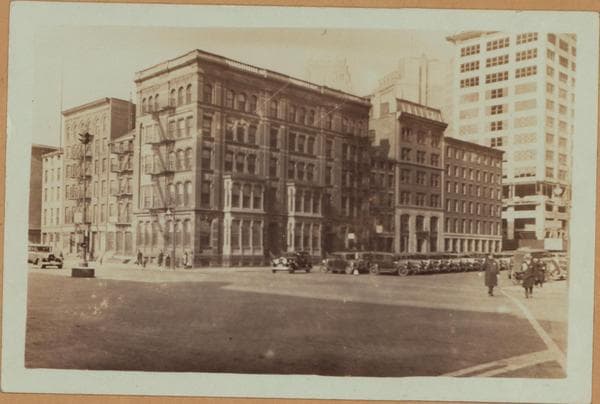 Manhattan: Wall Street - South Street, 1931