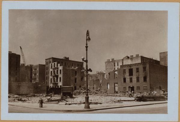 Manhattan: Gouverneur Street - Cherry Street, 1939