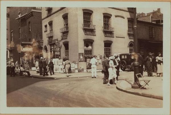 Manhattan: MacDougal Street - MacDougal Alley, 1933–1934