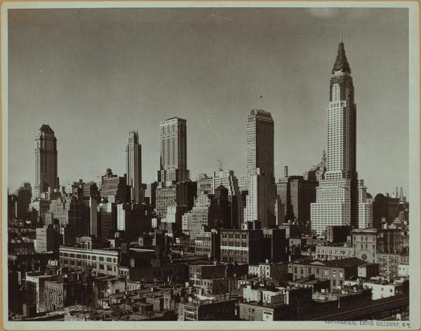 General view - Midtown Manhattan - 42nd Street - [Grand Central.], 1930