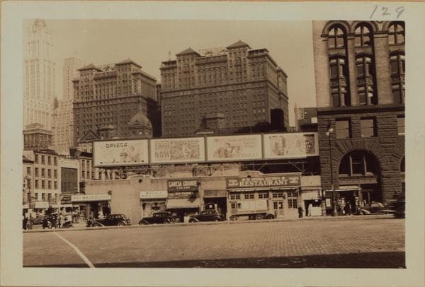 Manhattan: West Street - Cortlandt Street, 1937–1940