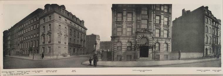 No. 1032 Annie Leary - Fifth Avenue Apartments - James B. Clews - Morton S. Adler - No. 1044 Mrs. Richard Dana], 1911