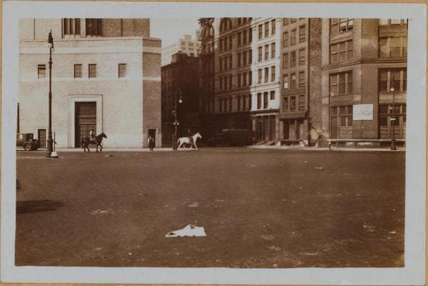 Manhattan: Canal Street - Washington Street, 1933