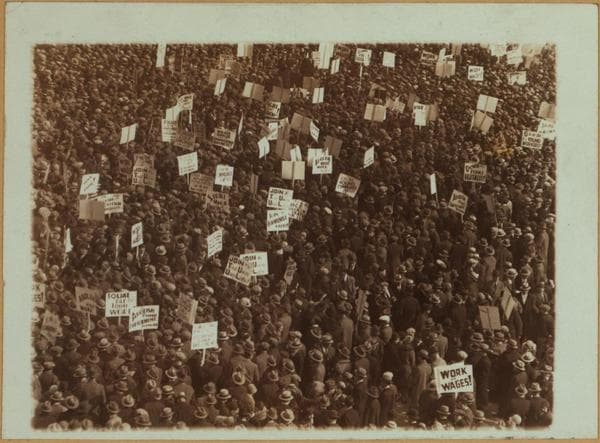 Strikes and demonstrations - [Union Square demonstration.], 1934