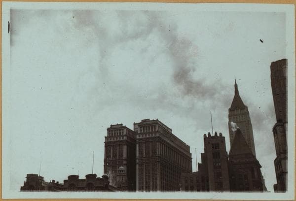 General view - Lower Manhattan - Financial District., 1929–1932