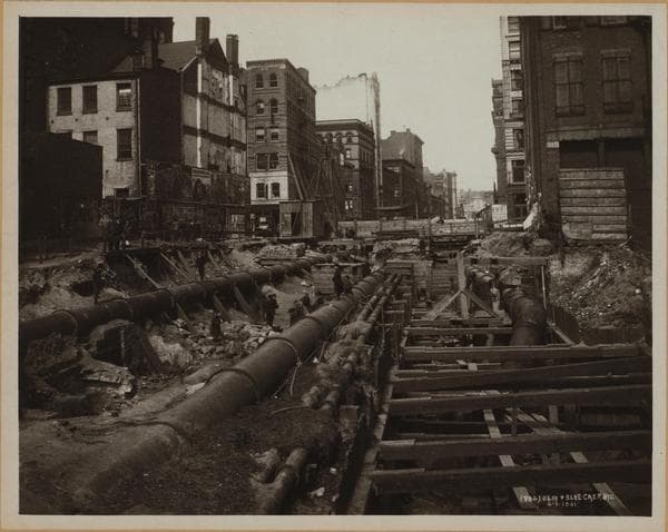 Manhattan: Lafayette Street - Bleecker Street, 1901