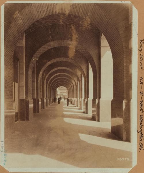 Manhattan: Vesey Street - West Street, 1926