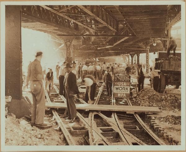 Manhattan: Whitehall Street - State Street, 1936