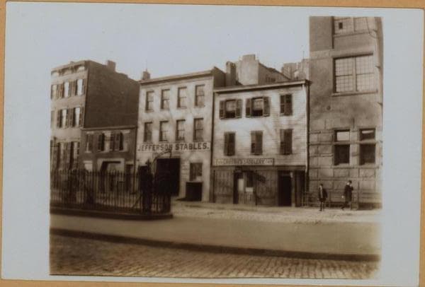 Manhattan: Christopher Street - 4th Street, 1928