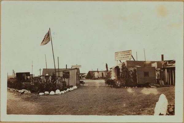 Squatters Colony - Camp Thomas Paine., 1933