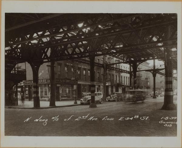 Manhattan: 2nd Ave. - 34th St. E., 1939