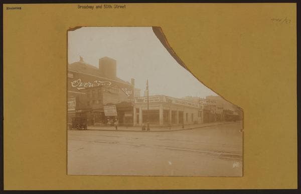 Manhattan: Broadway - 50th Street, 1920