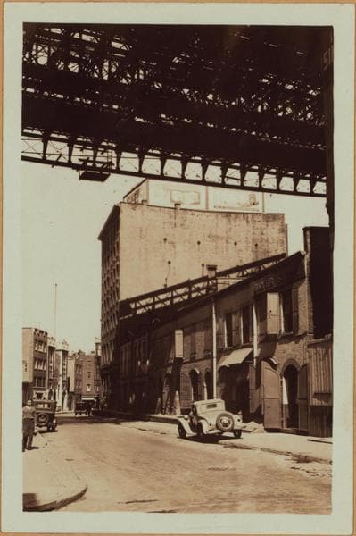 Manhattan: Water Street - Dover Street, 1932