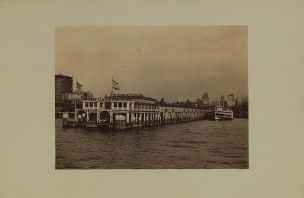North (Hudson) River - Pier 81 of the Hudson Day Line., 1926–1937