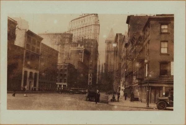 Manhattan: Wall Street - South Street, 1929
