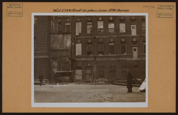 Manhattan: 137th Street (West) - Lenox Avenue, 1937