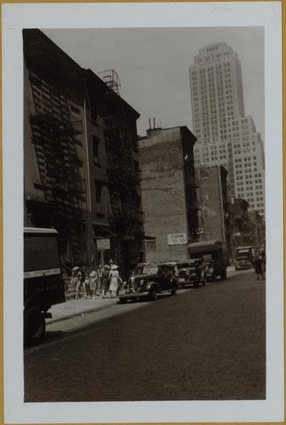 Manhattan: Greenwich Street - Morris Street, 1941