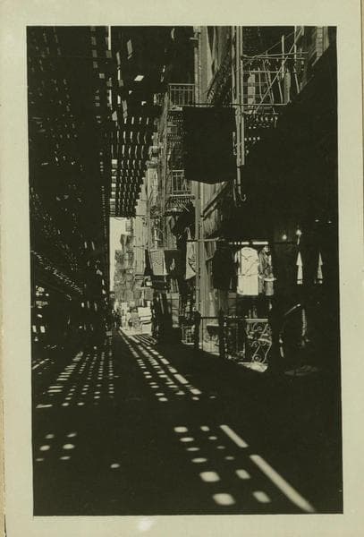 Manhattan: Allen Street - Canal Street, 1928