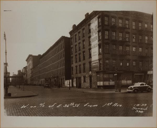 Manhattan: 36th Street (East) - 1st Avenue, 1939