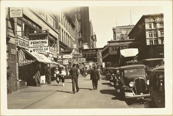 Manhattan: 23rd Street - 6th Avenue, 1935