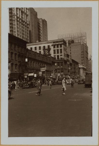 Manhattan: 6th Avenue - 38th Street, 1940