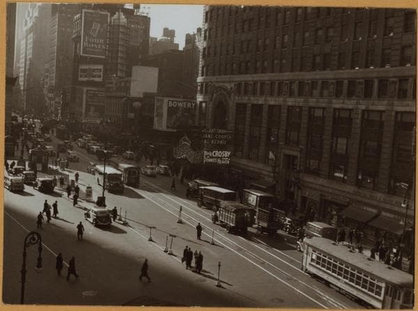 Manhattan: 7th Avenue - 44th Street, 1936