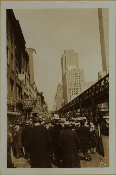 Manhattan: 6th Avenue - 47th Street (West), 1934–1936