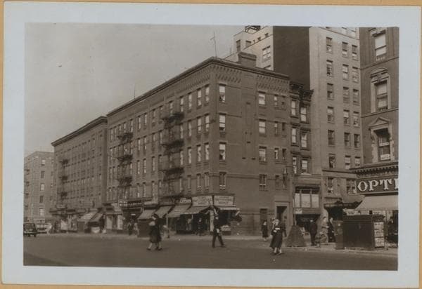 Manhattan: Columbus Avenue - 106th Street, 1941